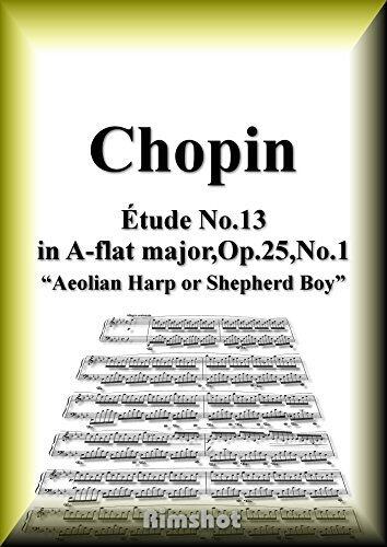 Chopin Etude Op25 No1 for Piano Solo