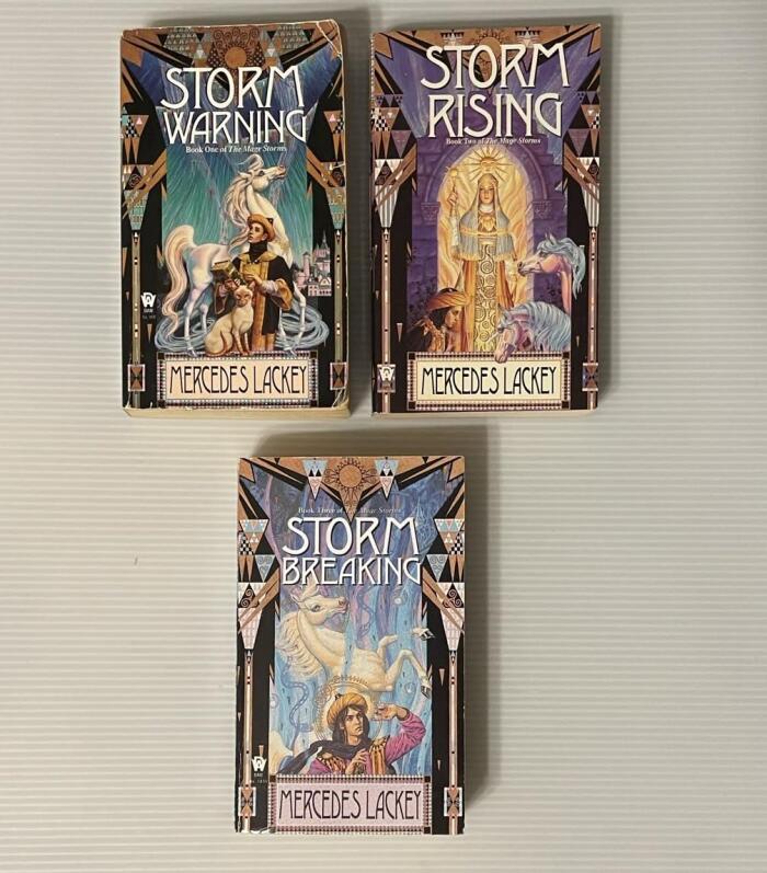 Mage Storms by Mercedes Lackey Complete Trilogy Storm Warning to Storm Breaking