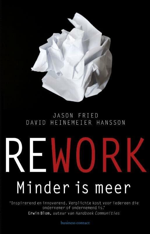Rework - Minder is meer