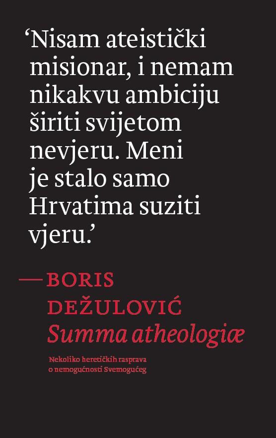 Summa Atheologiae: Nekoliko Heretičkih Rasprava O Nemogućnosti Svemogućeg