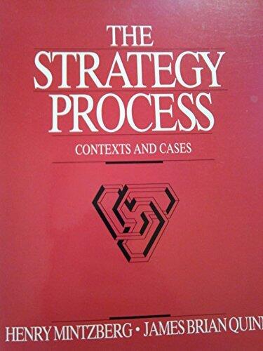 The Strategy Process: Contexts and Cases