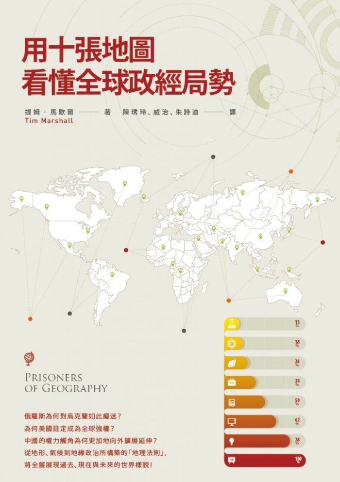 用十張地圖看懂全球政經局勢