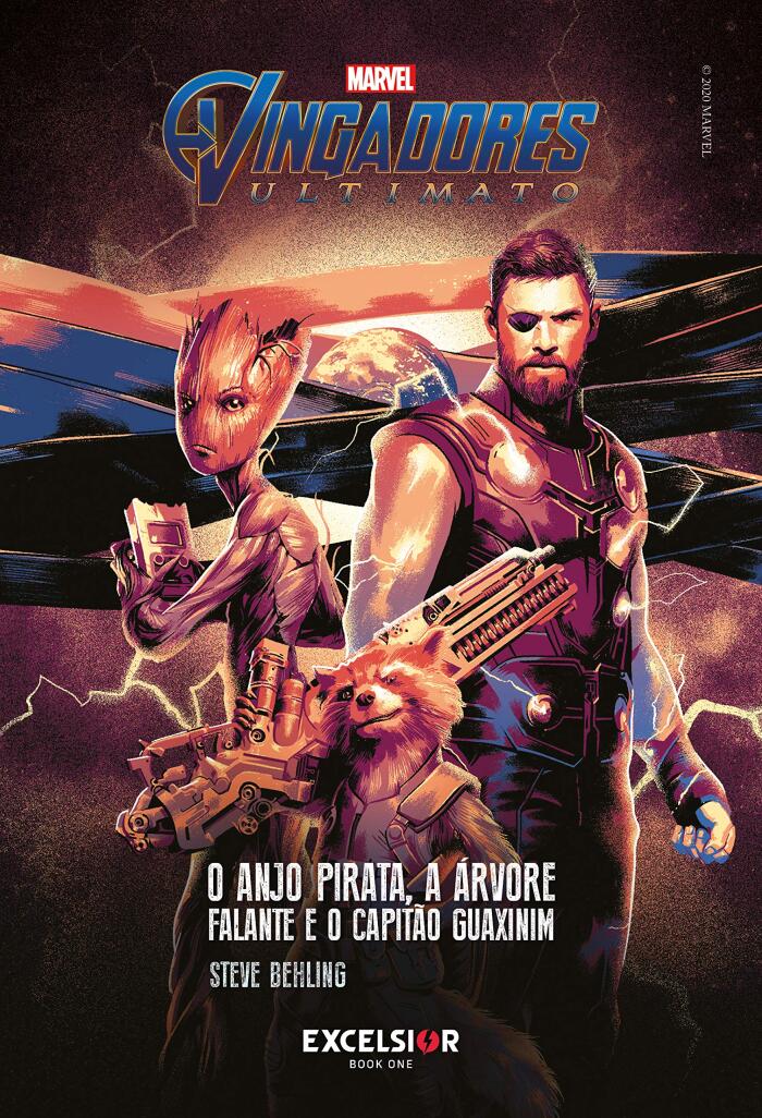 Vingadores ultimato: O anjo pirata, a árvore falante e o capitão guaxinim
