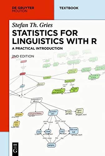 Statistics for Linguistics with R (A Practical Introduction): A Practical Introduction