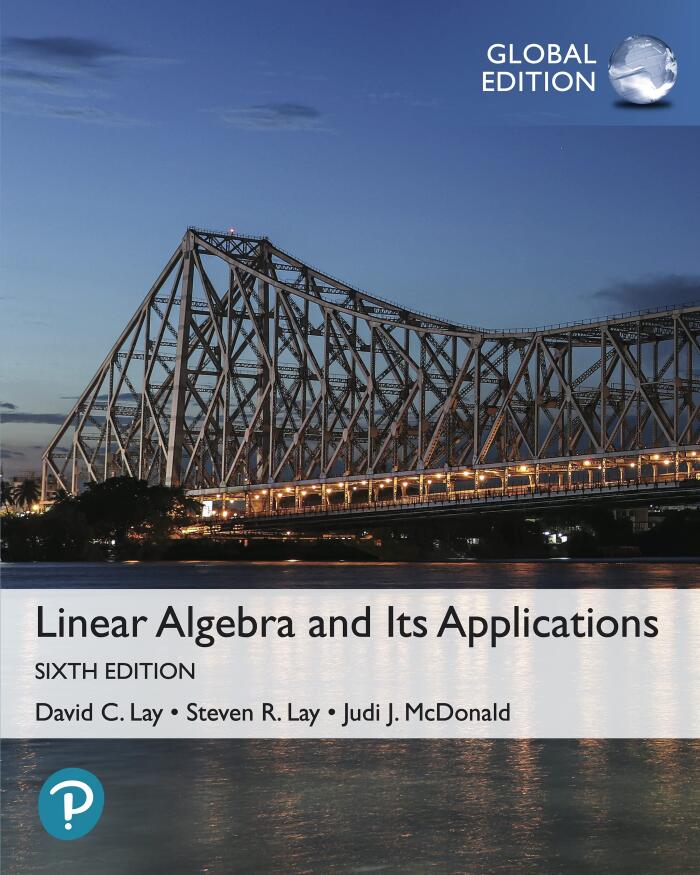 Linear Algebra and Its Applications (Global Edition)