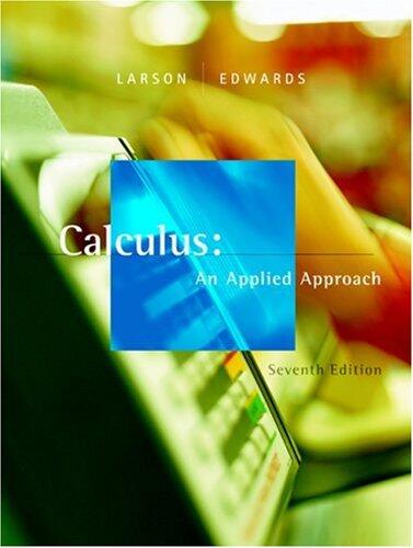 Calculus: An Applied Approach