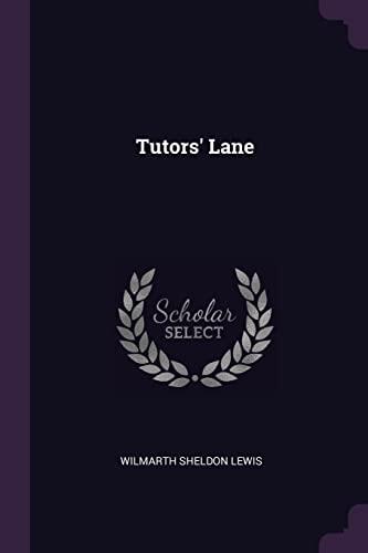 Tutors' Lane