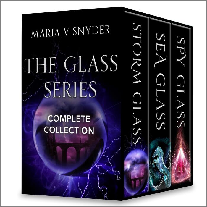 The Glass Series Complete Collection: An Epic Fantasy Romance Trilogy of Magic and Power Struggles