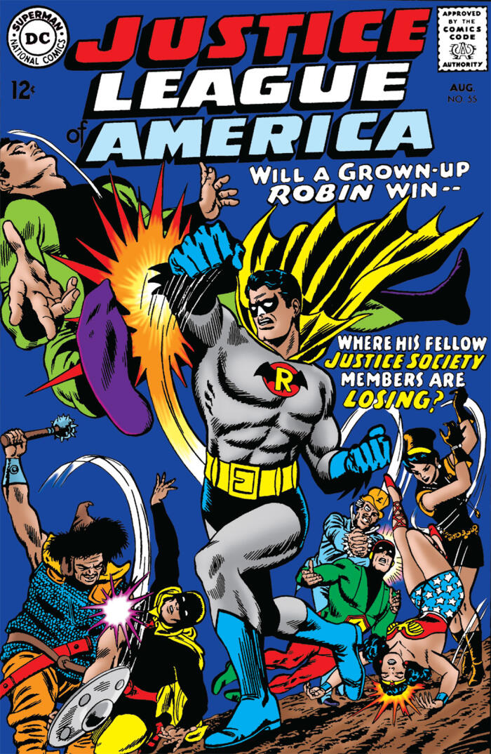 Justice League of America #55: The Negative-Crisis on Earths One-Two!