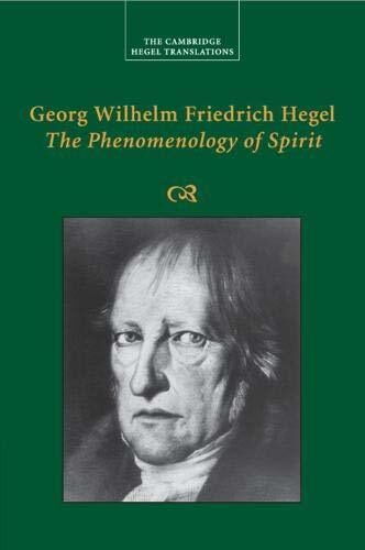 The Phenomenology of Spirit