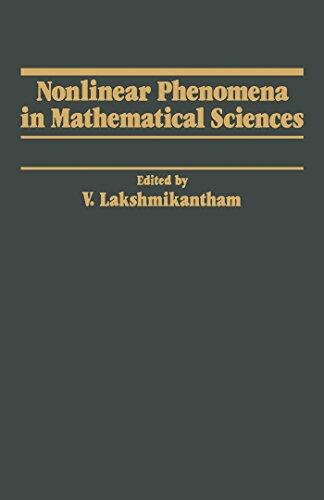 Nonlinear Phenomena in Mathematical Sciences: Proceedings of an International Conference on Nonlinear Phenomena in Mathematical Sciences, Held at the University ... Arlington, Texas, June 16–20, 1980