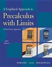 A Graphical Approach to Precalculus with Limits: A Unit Circle Approach