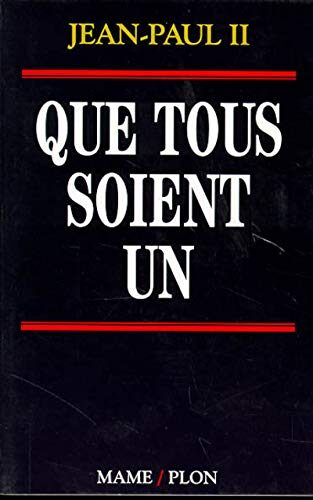Que tous soient un