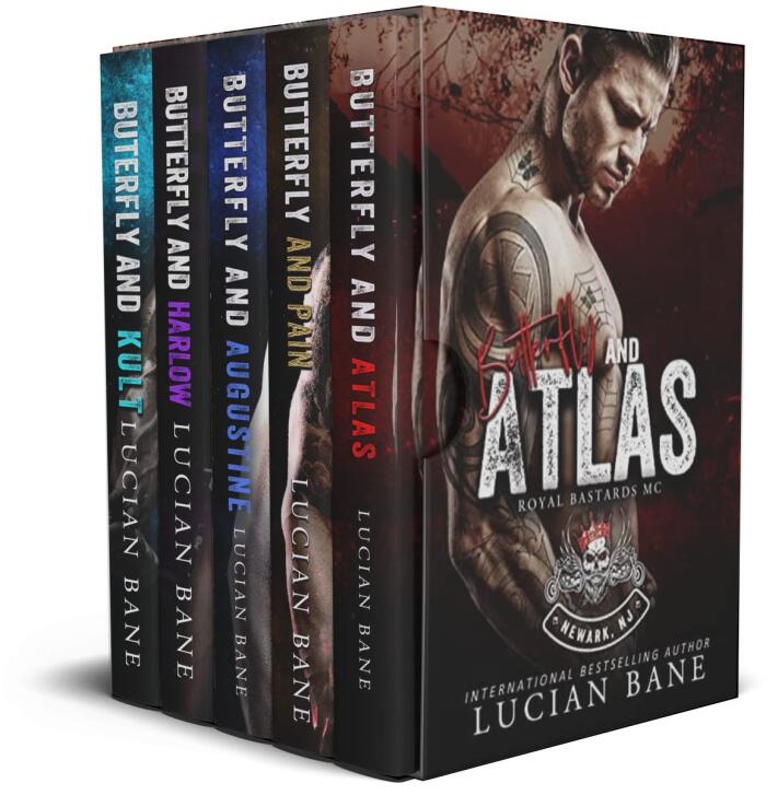 Royal Bastards MC, NEWARK, NJ CHAPTER-- Butterfly Series Book 1-5 : An Obsessed Biker Romance