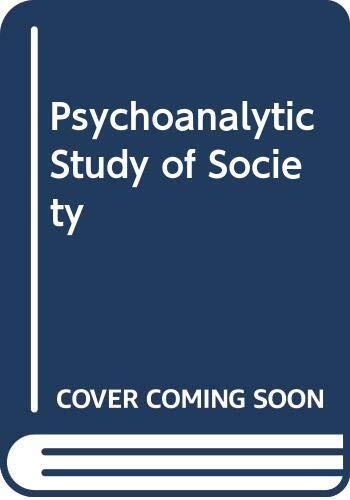 Psychoanalytic Study of Society. Volume 8