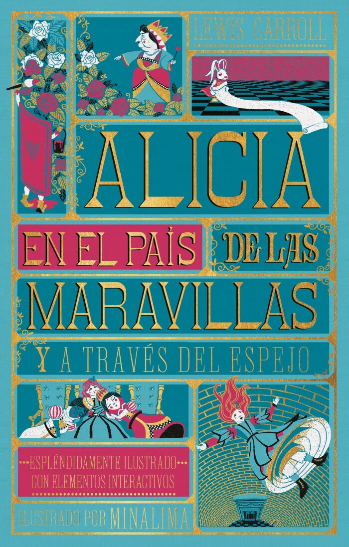 Alicia en el país de las maravillas y a través del espejo. Clásicos Ilustrados de MinaLima