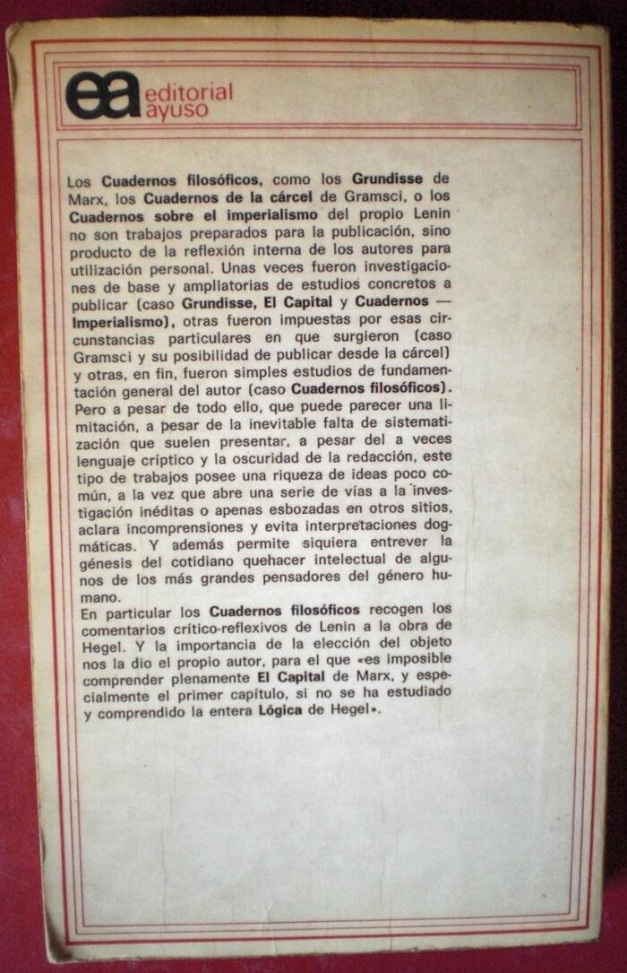Cuadernos filosóficos