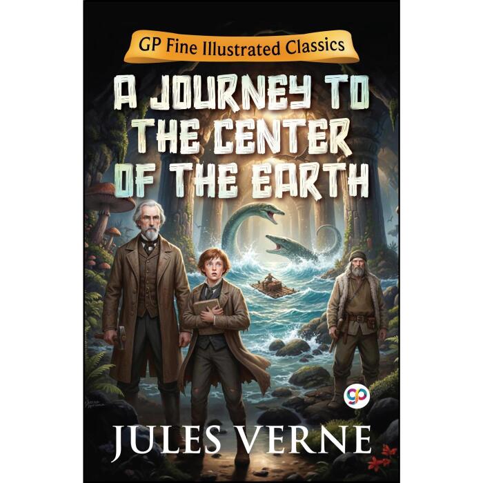 A Journey to the Center of the Earth: GP Fine Illustrated Classics | 50+ Highly Detailed Illustrations