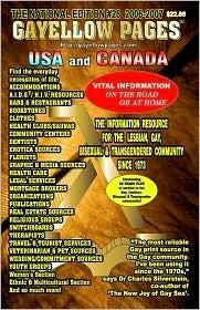 Gayellow Pages USA & Canada #28 2006-2007
