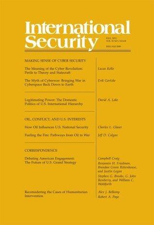 International Security (Volume 38, Issue 2)