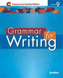 Grammar for Writing