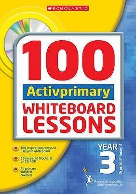 100 ACTIVprimary Whiteboard Lessons Year 3