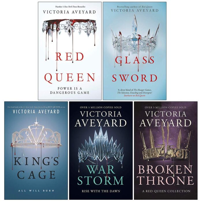 Victoria Aveyard Red Queen Series 5 Books Collection Set
