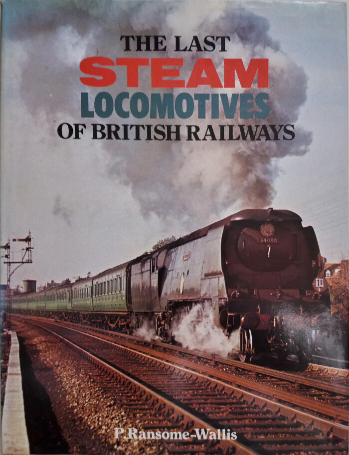 The last steam locomotives of British Railways