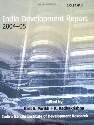 India Development Report (2004-05)
