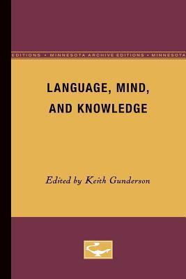 Language, Mind, and Knowledge (Volume 7)