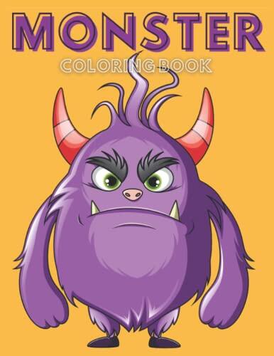 Monster Coloring Book: The Perfect Fun for Children to Make Friends with Monsters!