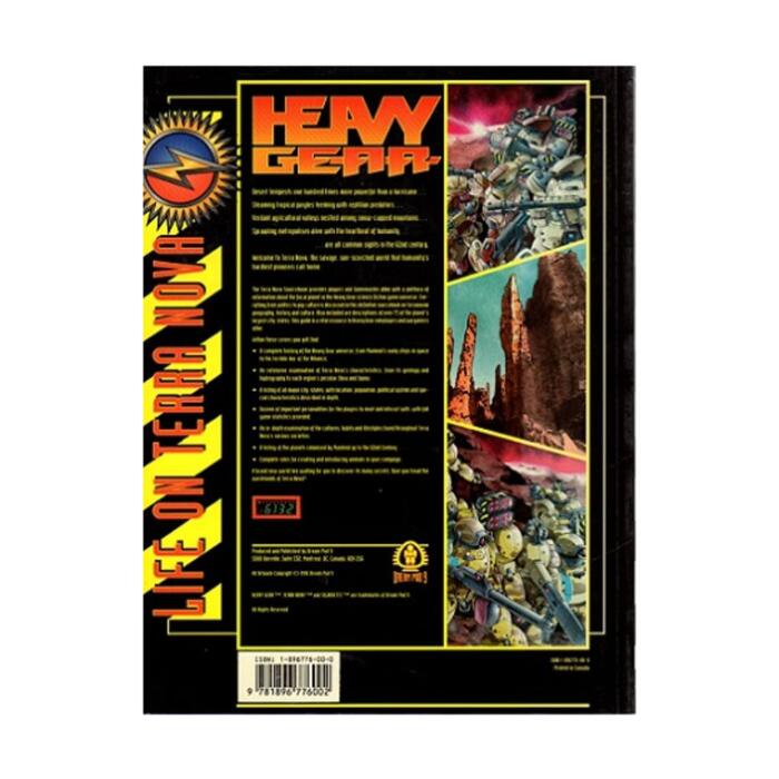Heavy Gear Sourcebook Life on Terra Nova