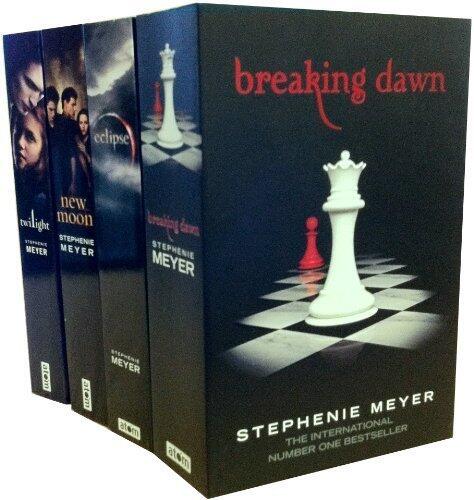 Stephenie Meyer Collection 4 Books Pack Set (breaking down, eclipse, new moon...