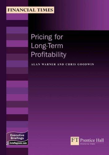 Pricing For Long-term Profitability