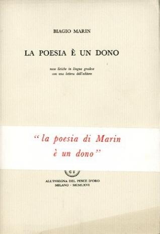 La poesia è un dono
