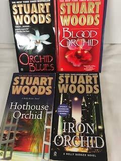 Holly Barker novels 4 Pack Orchid Blues, Blood Orchid, Iron Orchid, Hothouse Orchid