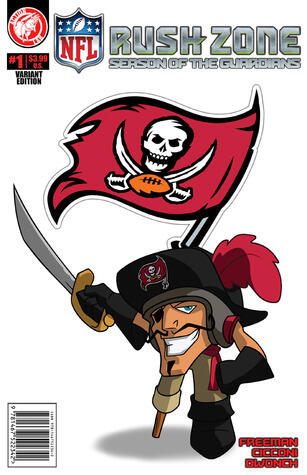 NFL Rush Zone: Season Of The Guardians #1 - Tampa Bay Buccaneers Cover