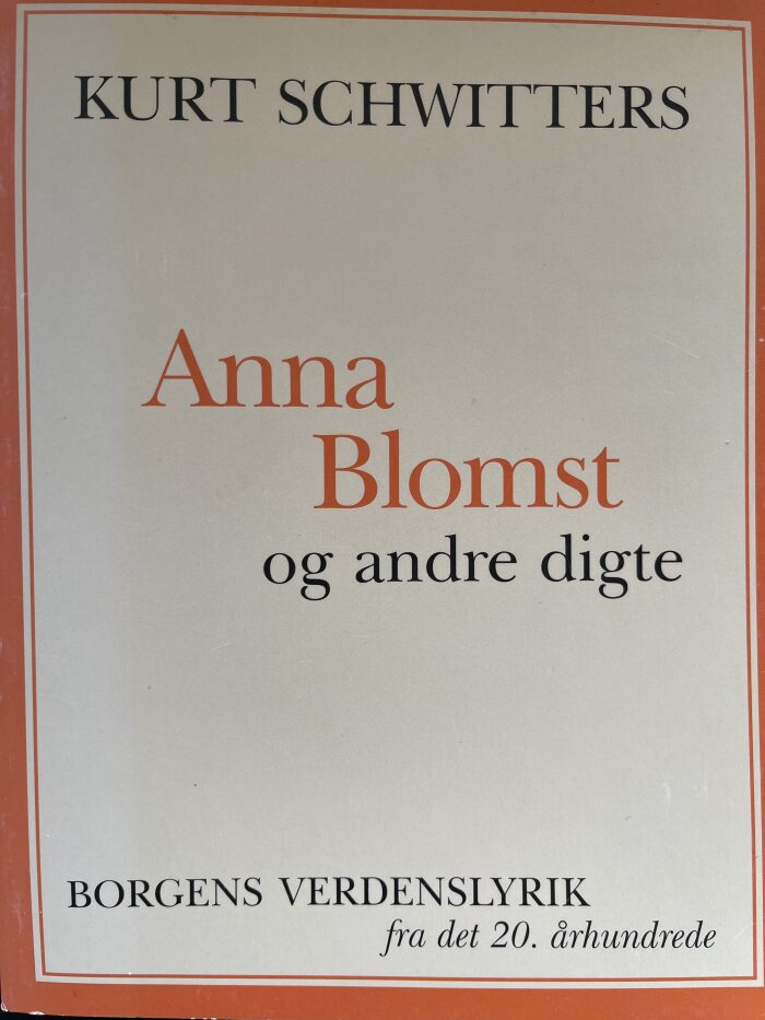 Anna Blomst og andre digte