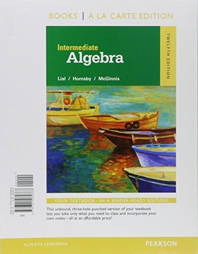 Intermediate Algebra [with MyMathLab]