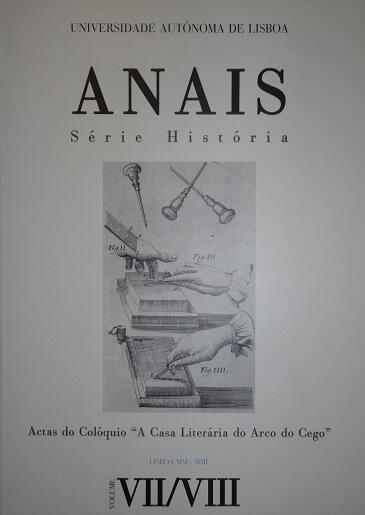 Actas do Colóquio "A Casa Literária do Arco do Cego"
