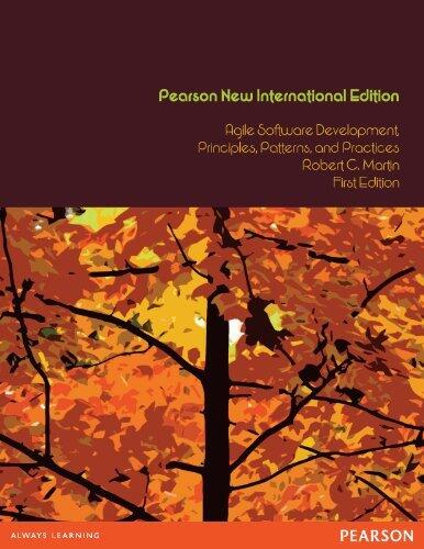 Agile Software Development, Principles, Patterns, and Practices