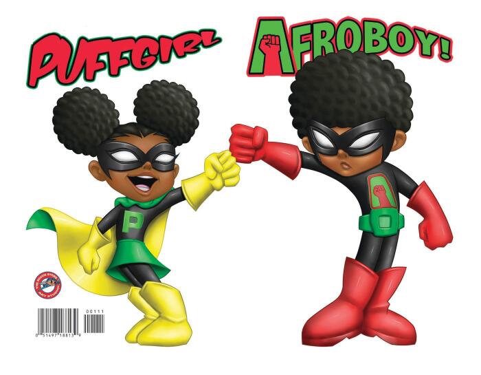 Afroboy and Puffgirl #1