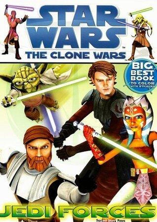 Star Wars the Clone Wars: Jedi Forces [With Stickers]