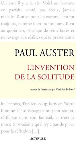 L'Invention de la solitude