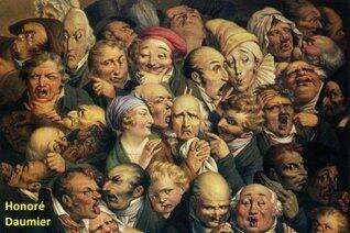 252 Color Paintings of Honoré Daumier - French Printmaker, Caricaturist, Painter and Sculptor
