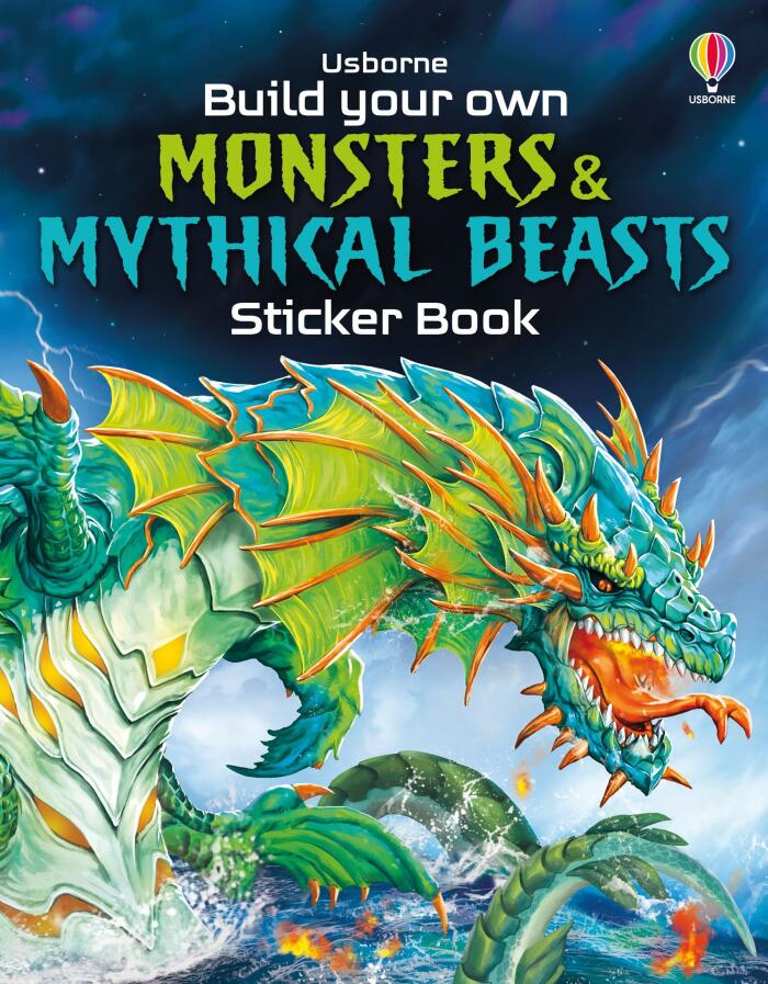 Build Your Own Monsters & Mythical Beasts Sticker Book