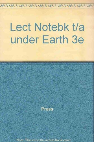 Lecture Notebook for Understanding Earth (Third Edition)