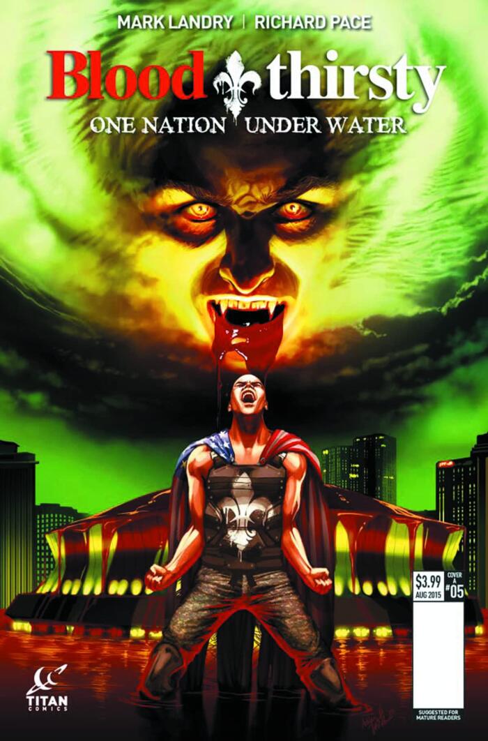 Blood Thirsty One Nation Under Water: Blood in the Water No. 5 Cover A