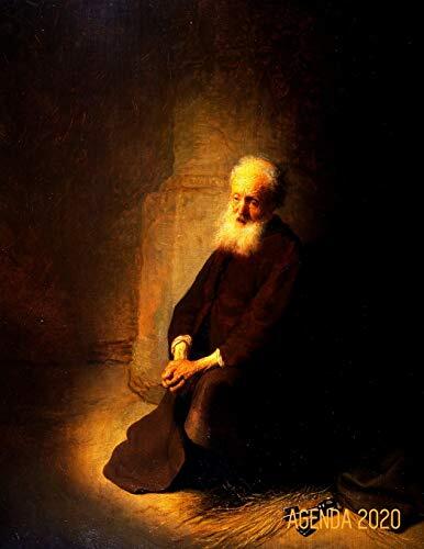 Rembrandt Agenda Mensile 2020: San Pietro in Prigione | Inizia Ora e Dura Fino Dicembre 2020 | Maestro Olandese | Pianificatore Settimanale 2020