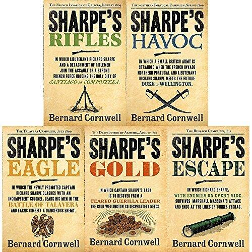 Bernard Cornwell The sharpe series 6 to 10 books collection set